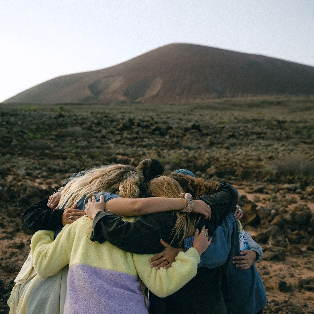 groupe fuerteventura paysage volcan
